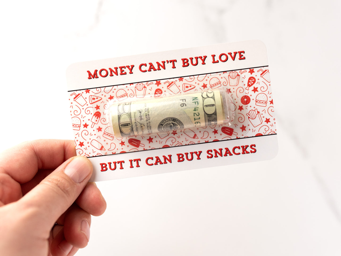 Money Can't Buy Love, But It Can Buy Snacks