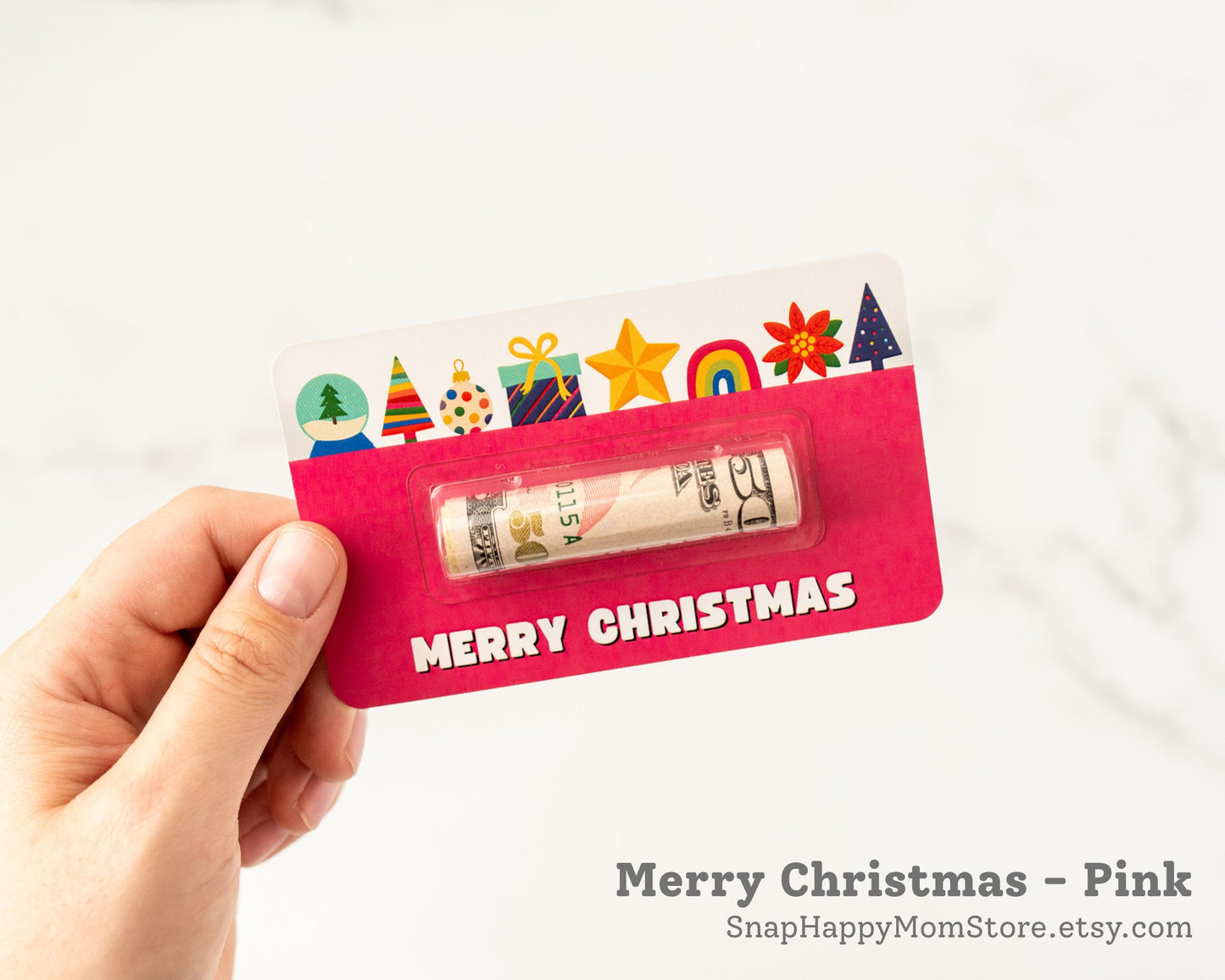 Merry Christmas - Pink