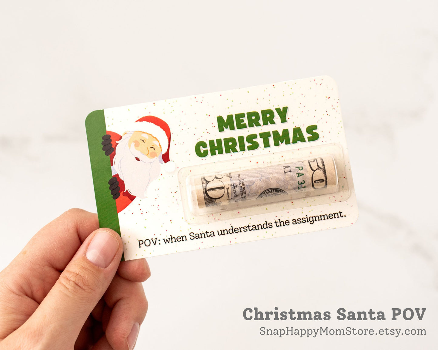 POV: When Santa Understands the Assignment