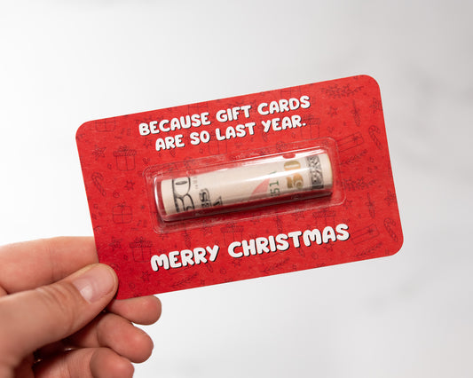 Gift Cards Are So Last Year - Christmas Red *LIMITED EDITION*