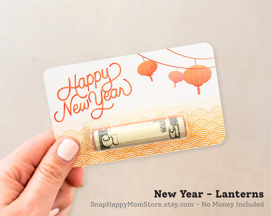 Happy New Year Card- Lanterns Design