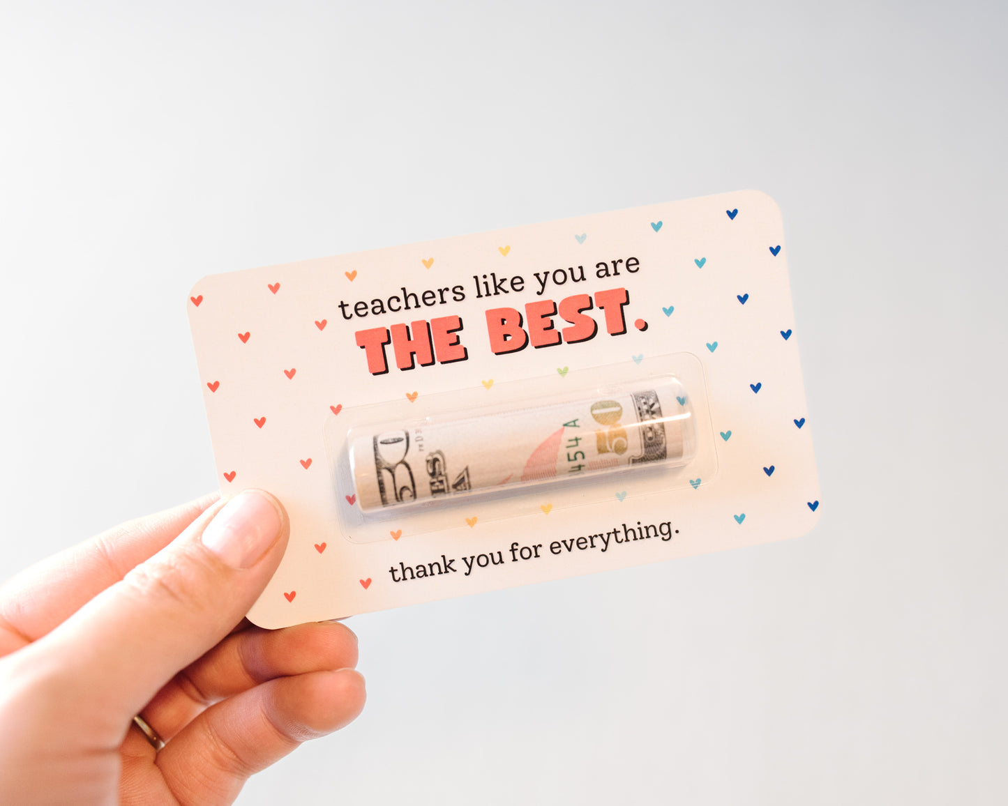 Teachers Like You Are The Best - Hearts