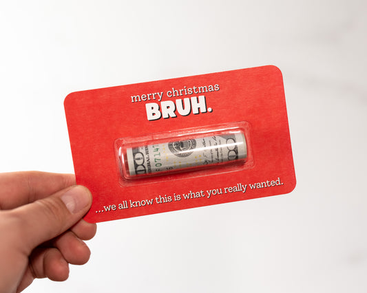 Merry Christmas Bruh - Red