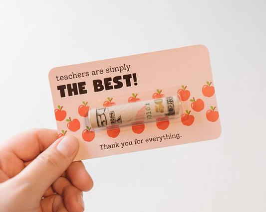 Teachers Are Simply The Best - Pink Apples