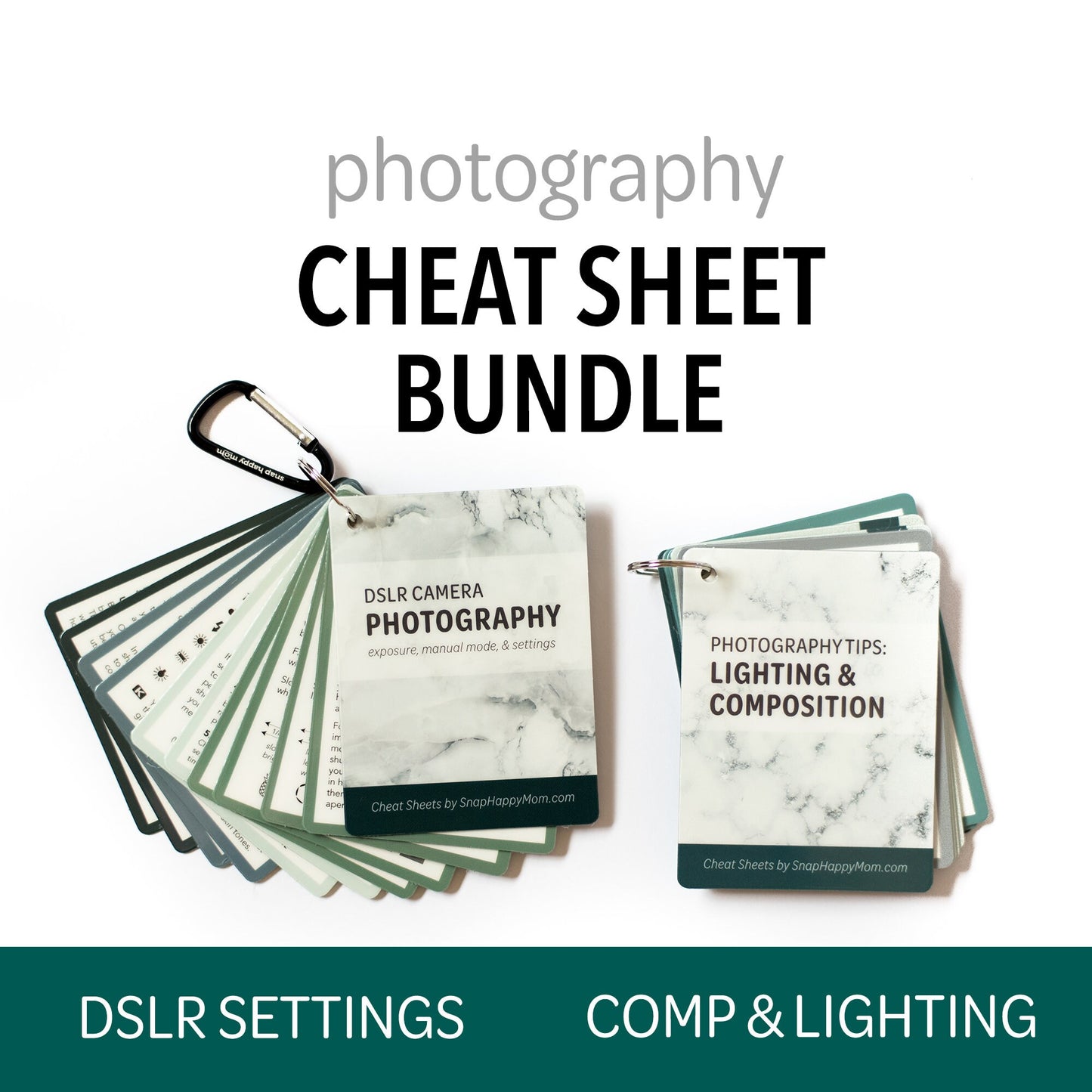 Cheat Sheet Bundle - DSLR + Composition & Lighting Deck (Classic)