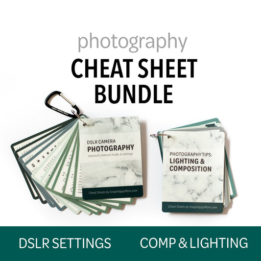 Cheat Sheet Bundle - DSLR + Composition & Lighting Deck (Classic)